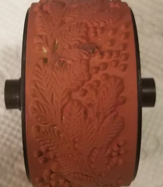 stampin up stamp roller Christmas "Pine Bough"