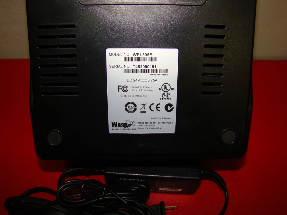 Wasp WPL305E Barcode Thermal Transfer POS Label Printer