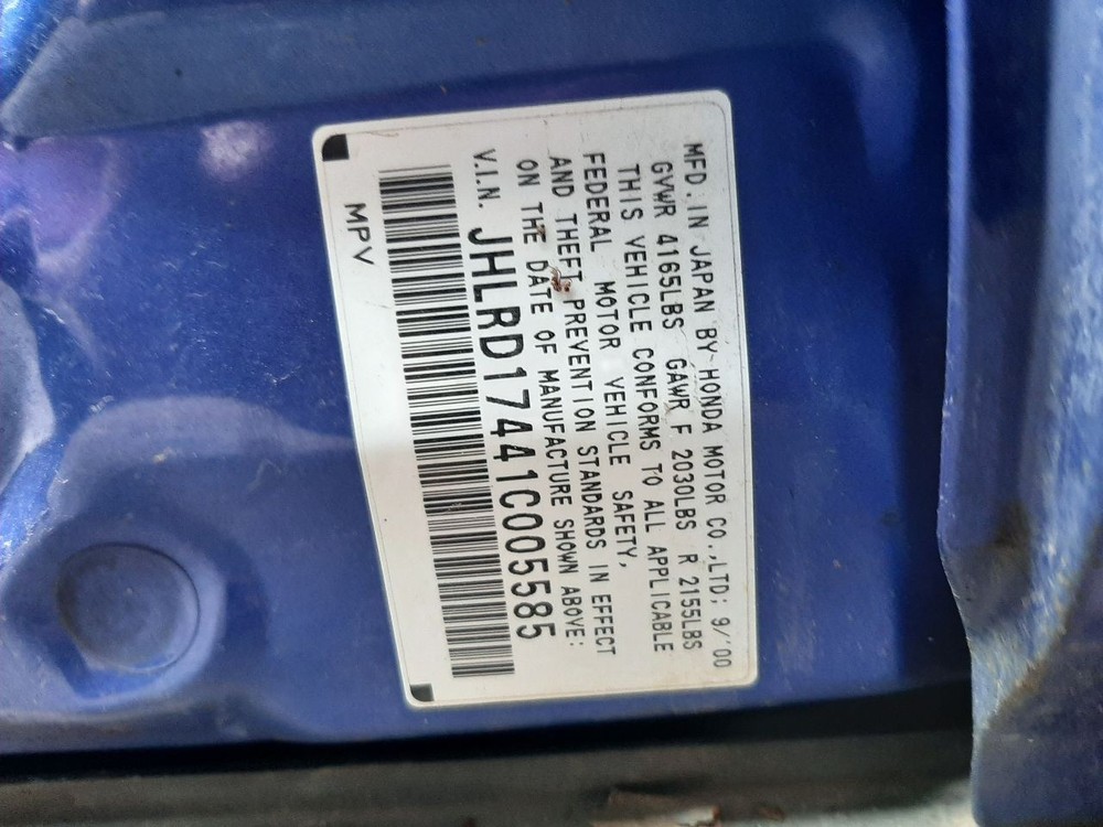 CR-V 2001 High Mounted Stop Light 942850