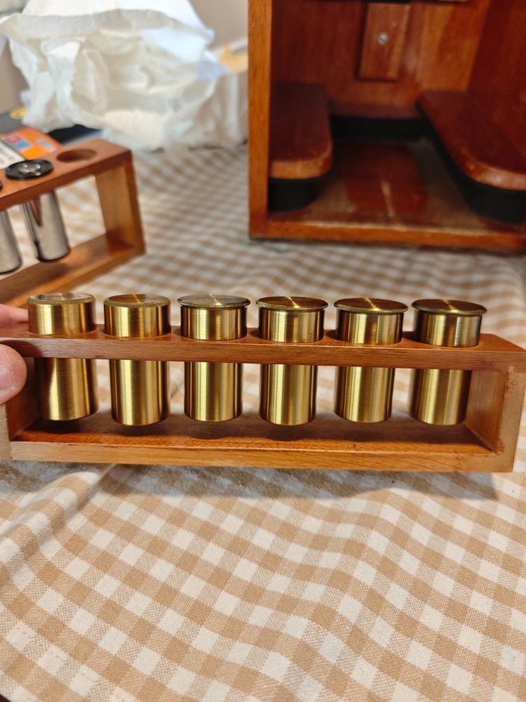 antique e. leitz wetzlar microscope