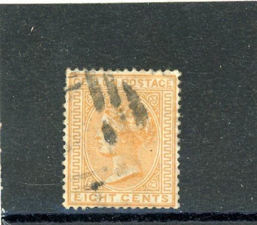 Ceylon 1883 Scott# 92 Canceled