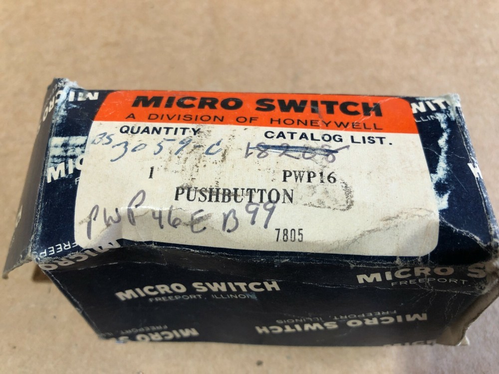 Honeywell, Limit Switch, PWP16