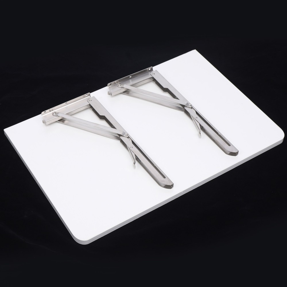 Kitchen Floating Storage Shelf Folding Wall Table Fold Down Study Writing Desk