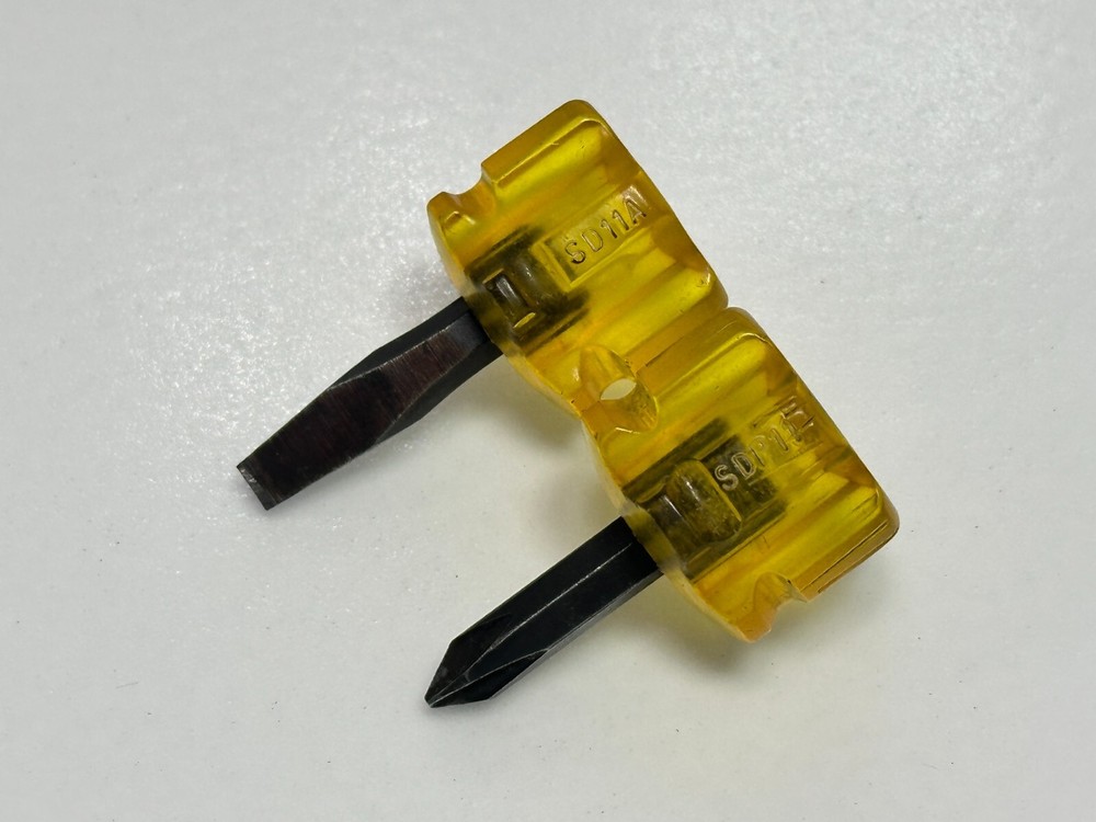 Snap-On Tools USA SDP11 & SD11A Phillips Flat Mini Extra Stubby Screwdriver Set