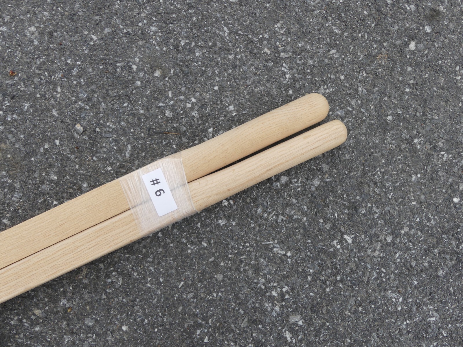 Natural Red Oak Wood Wheelbarrow Handles - 60" x 1½ x 1¾" *FACTORY SECONDS*