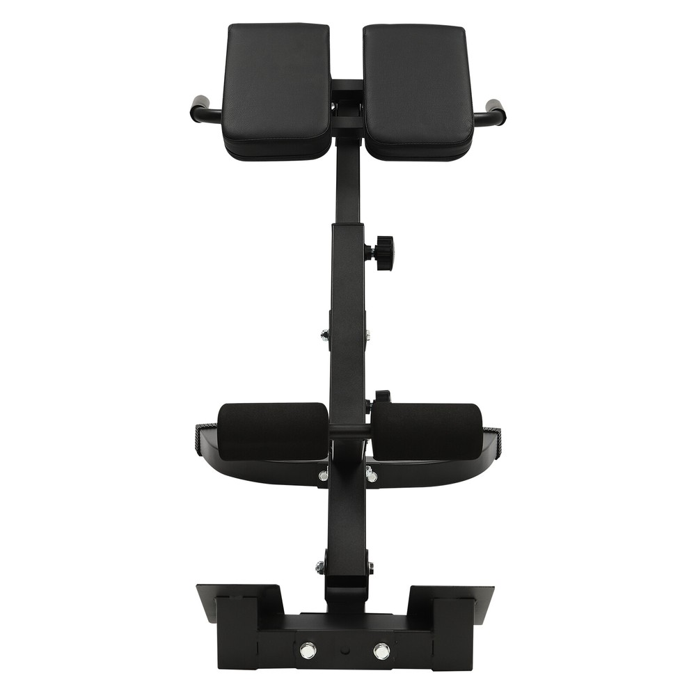 Roman Chair Back Extension Machine, Adjustable Hyperextension Bench - Hamstring