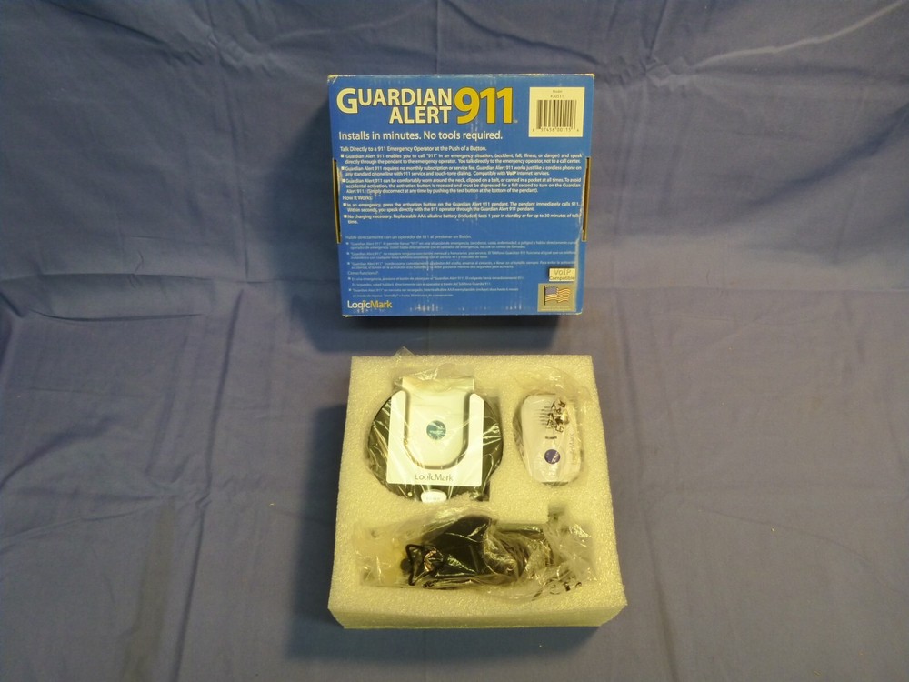 LogicMark Guardian Alert 911 Model #30511 New Open Box