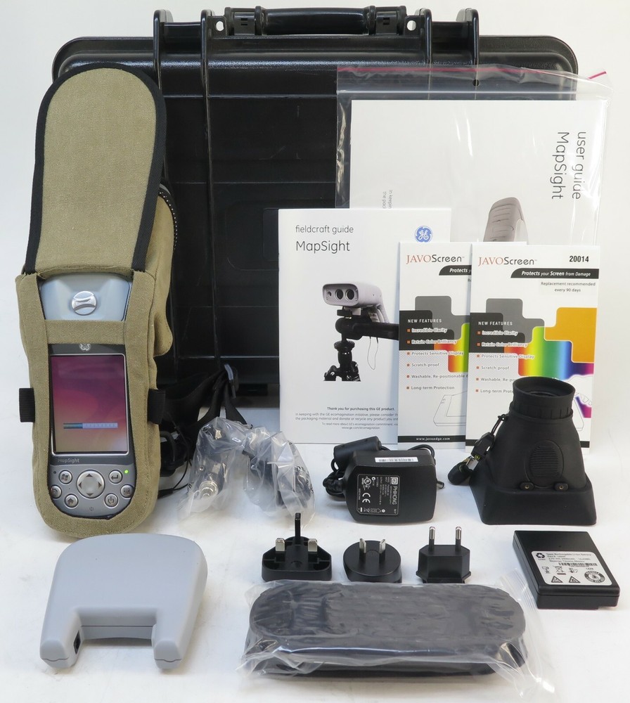 GE IKE 3 Mapsight Handheld Utility Data Collection Device Kit, Ike1000 Series