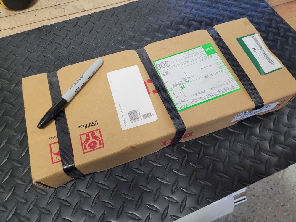 (2) IKO #LRXD 15 C2 R320 Linear Guides