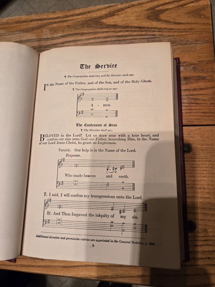 Common Service Book with Hymnals