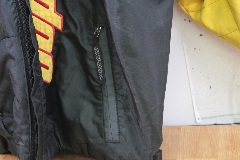Vintage Ski-Doo Rotax Yellow Jacket Size L