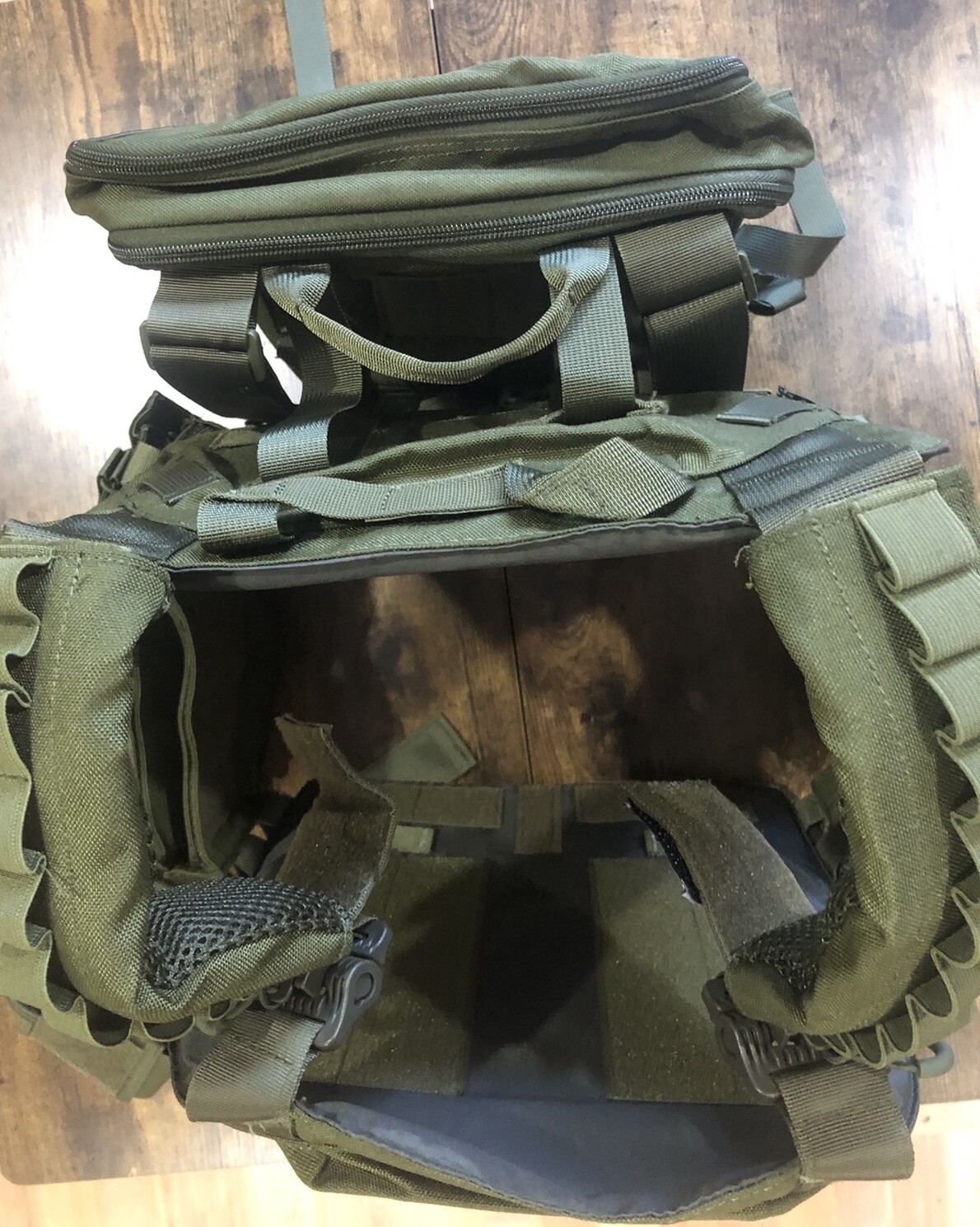 Tactical Vest Plate carrier Fits 11x14 And 10x12 Armor Plates