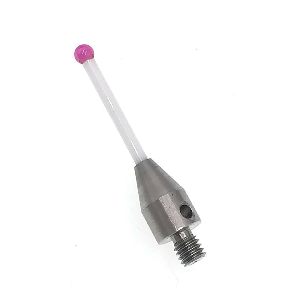 CMM Machine Touch Probe Stylus,Ceramic Stem, M4 Thread,3mm Ruby Ball,Length 30mm