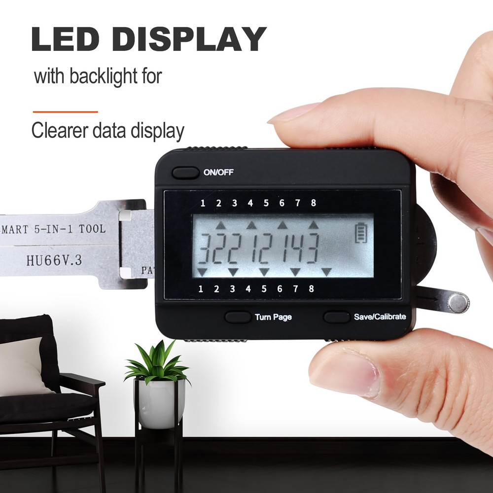 5-In-1 Smart Decoder HU66V.3 NP Tool Code Reading Storage FOR HU66 Automotive