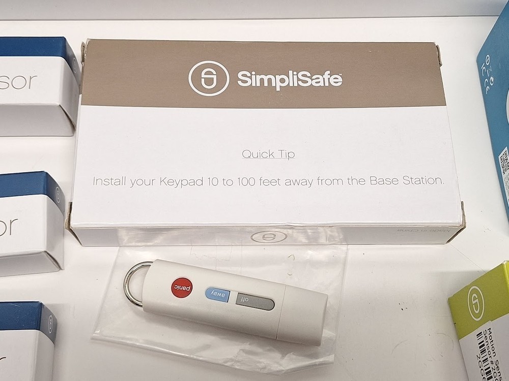 SimpliSafe 1st Generation Security System Lot 9 pcs New