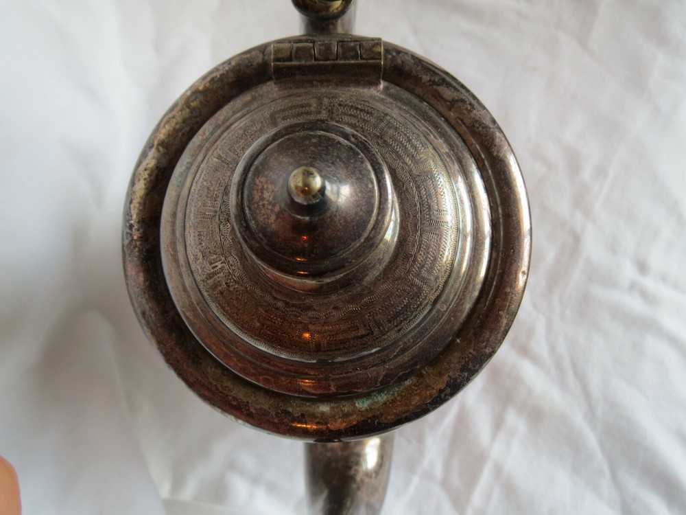 Antique Henniger German Silverplate Coffee Pot