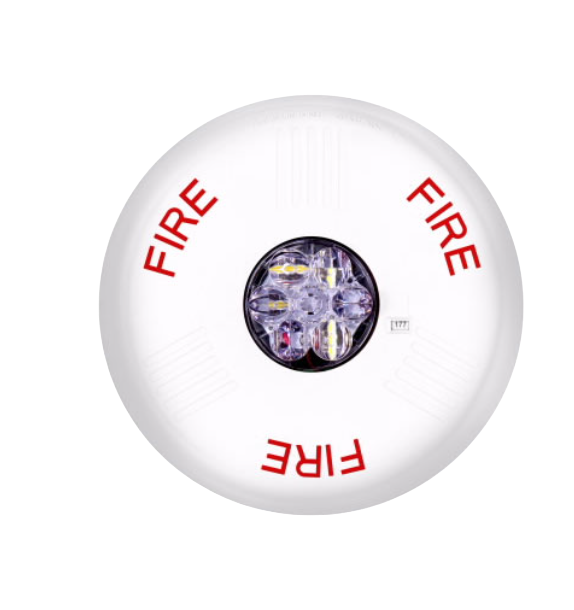 WHEELOCK ELSTWC - White, Led Strobe, Wall