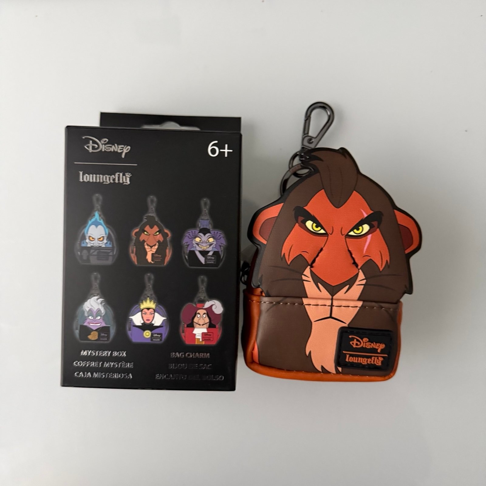 Scar - The Lion King Disney Villains Mini Backpack Mystery Box Bag Charm