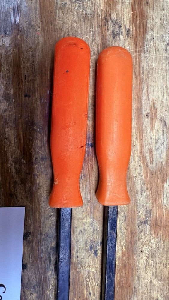 UNBRANDED Mechanics Pry Bar Set W/ Orange Plastic Handle