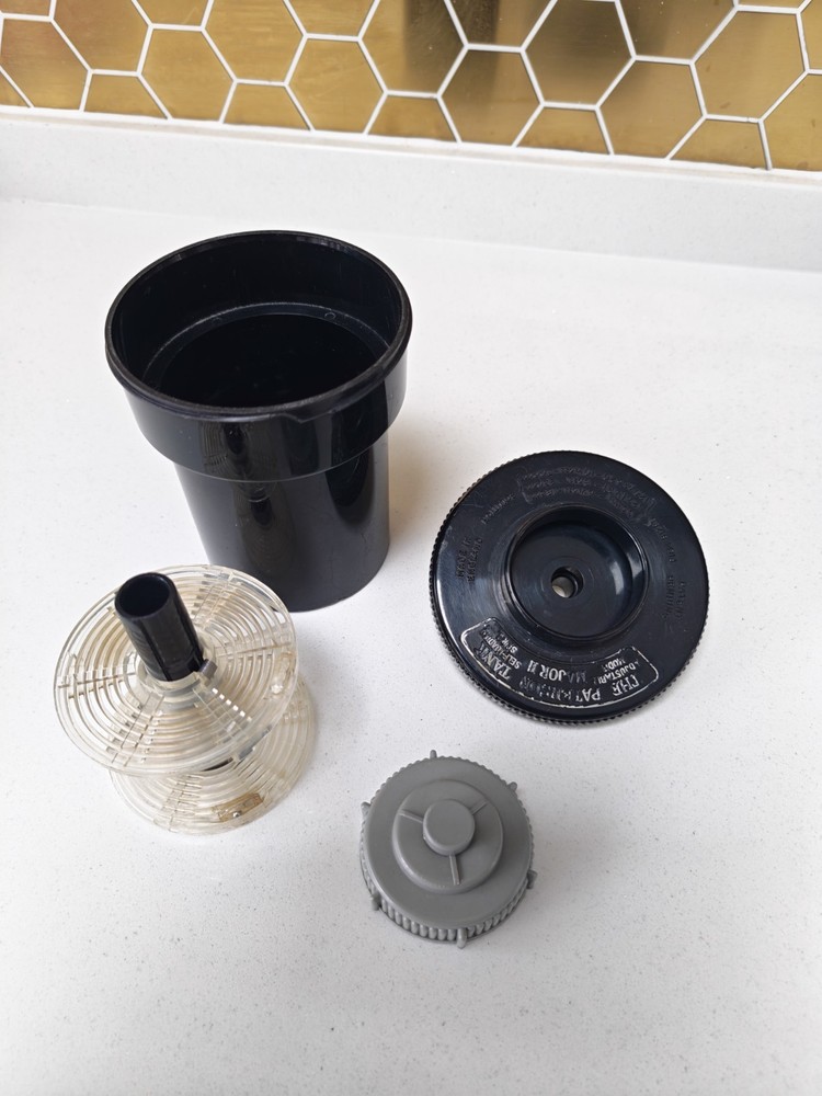 3 Vintage Paterson Universal Developing Tanks. Good Condition.