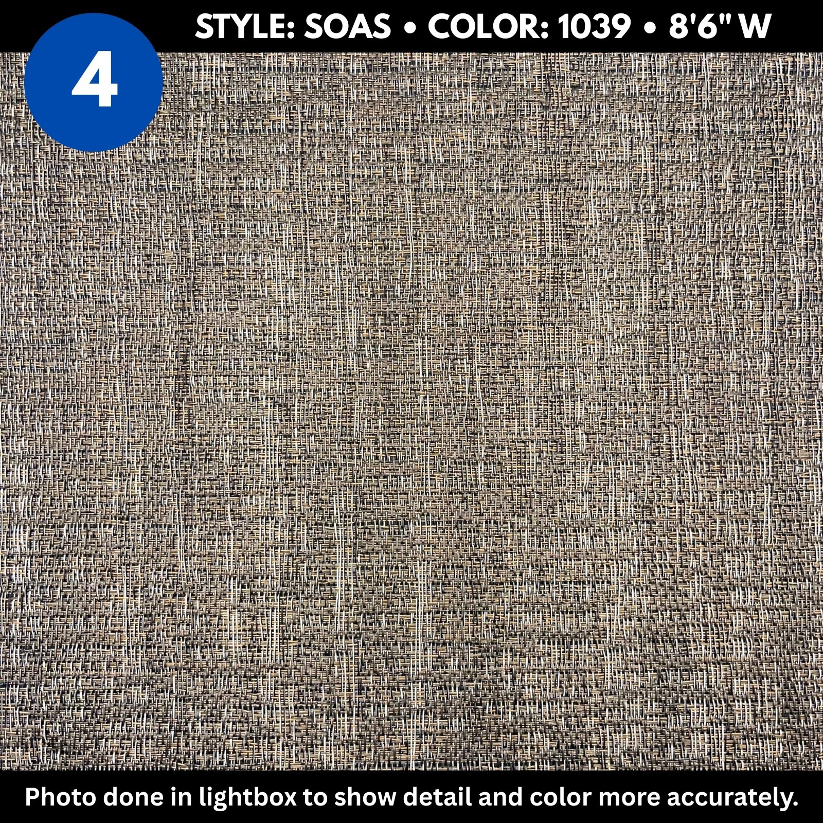 Woven Vinyl Flooring | Samples - 4.5" X 4.5" - Samples 1 -24