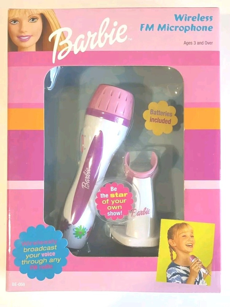 Barbie Wireless FM Microphone