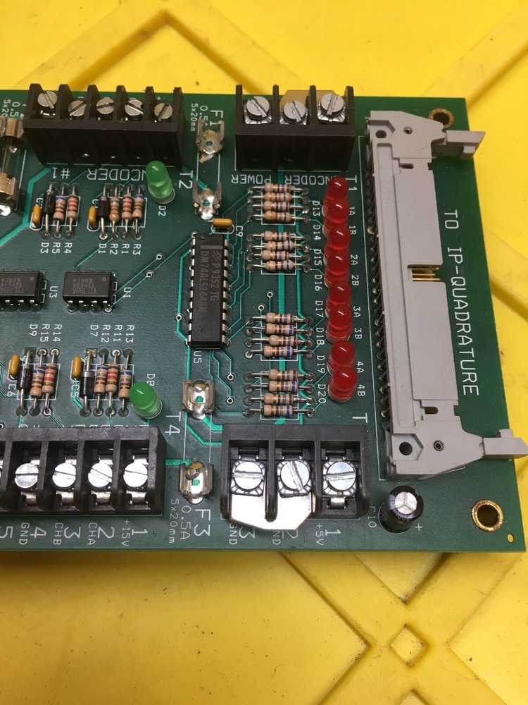 Porter Engineering P9704 Encoder Interface Circuit Board / Card, Rev, B, Used