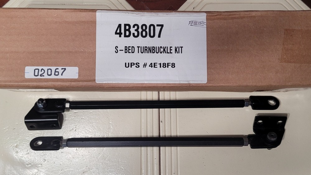 S-Bed Turnbuckle KIT  4B3807 for Adjustable Bed ,  UPS #4E18F8