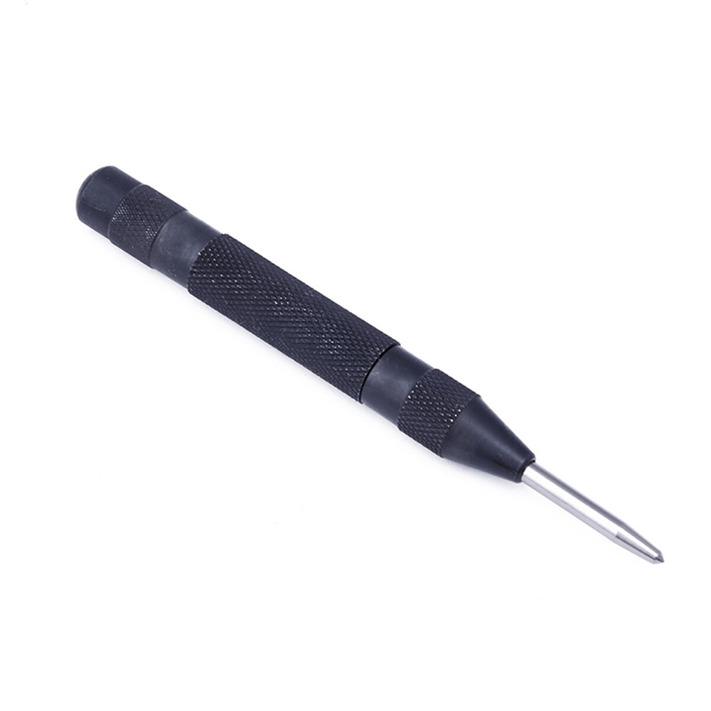4PCS Automatic Center Punch Strike Spring Loaded Marking Starting Hole Tool Set