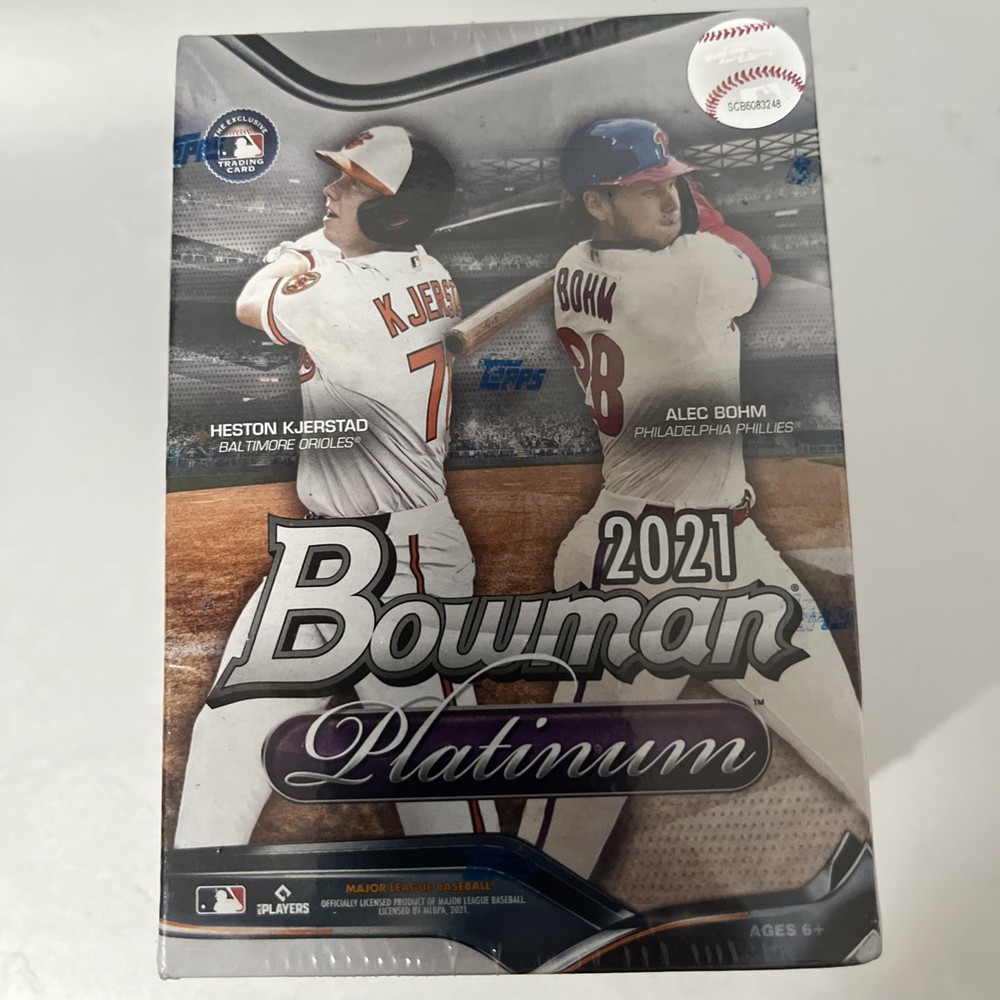 2021 Bowman Platinum Baseball Sealed Blaster Box - 4 Exclusive Parallel per Box