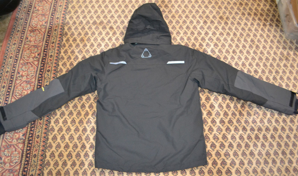Tobe Scope Snowmobile Jacket Shell Coat ~ Size Medium, Black/Gray ~ Winter Fun!