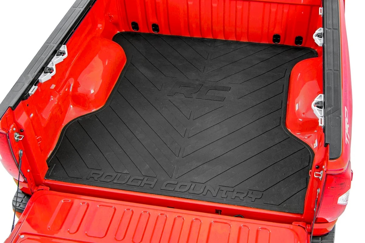 Rough Country Rubber Bed Mat for 2019-2026 Chevy/GMC 1500 | 5'10" Bed - RCM683
