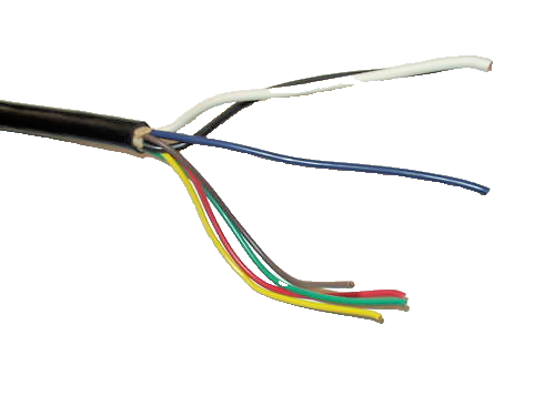 Multi Gauge 7 Seven wire RV Camper Trailer Cable Cord Plug Conductor Cable