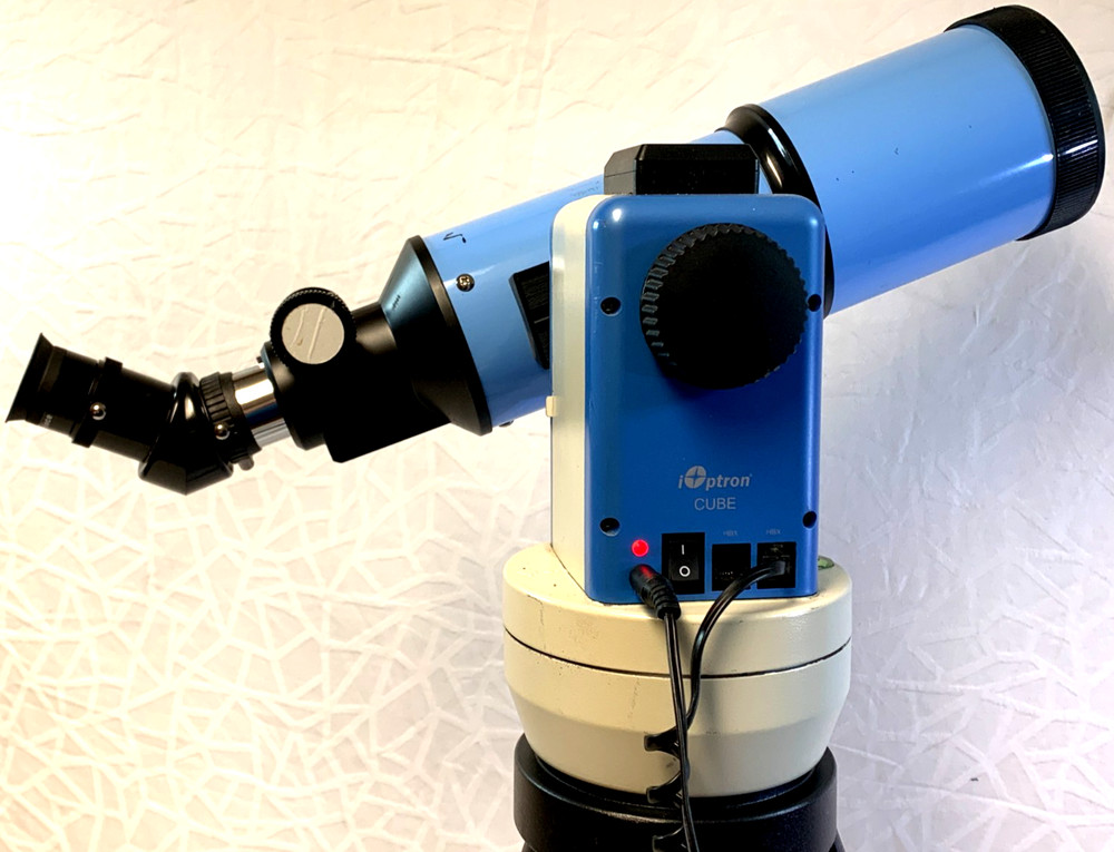 IOPTRON Astronomical Telescope w/Cube Computerized Mount Tripod, Hand Controller
