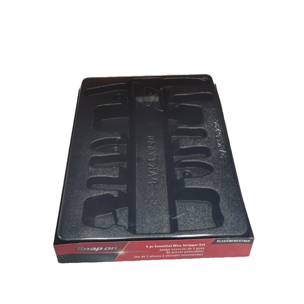 Snap-On Tools 5pc Wire Stripper Set PL5ESWIRESTRIP Tray Organizer