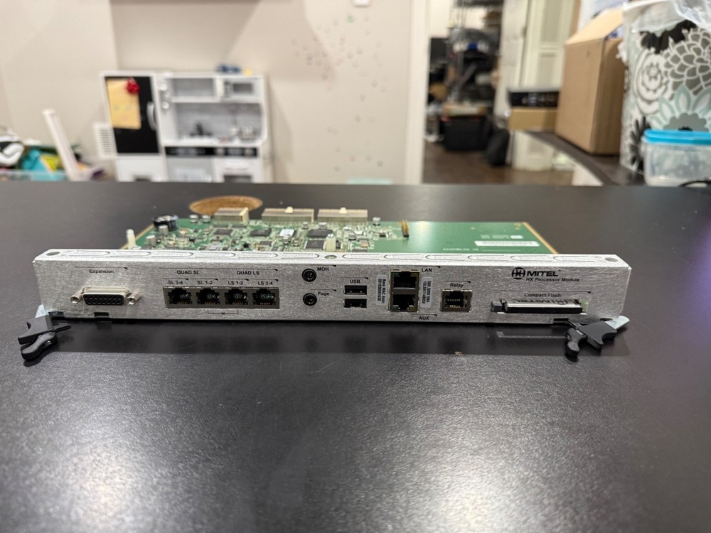 Mitel 5000 HX Controller HX Processor Module 580.3000 w/ 1GB Compact Flash Card