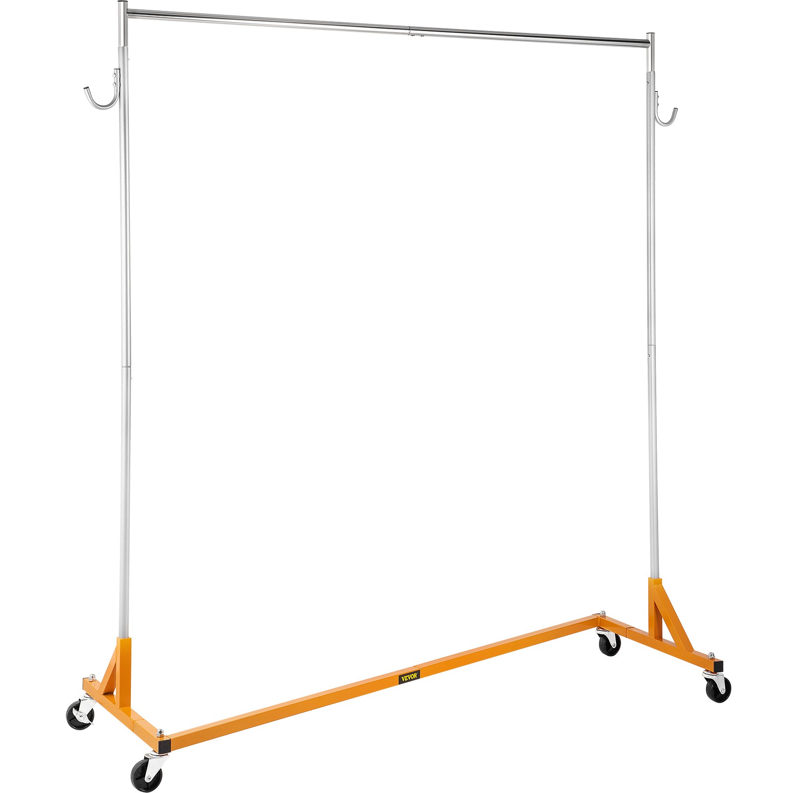 VEVOR Z-Truck Clothing Rack Rolling Garment Z Rack Lockable Casters Heavy-duty