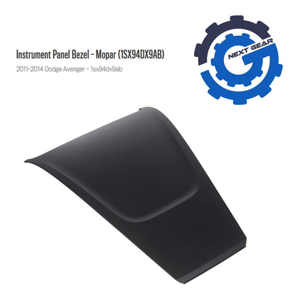 OEM Mopar Upper Center Dashboard Bezel Panel 11-14 Dodge Avenger 1SX94DX9AB