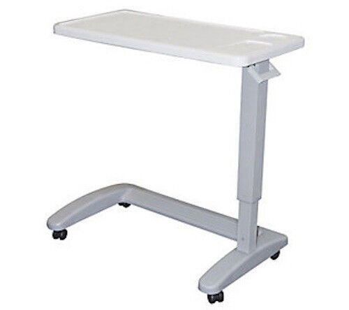 Rolling Deluxe Hospital Overbed Bedside Table