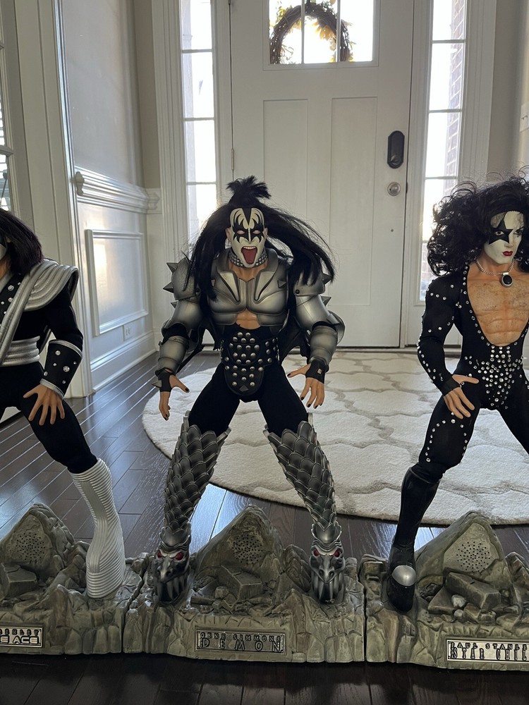 Kiss Action Figures Fun 4 All Art Asylum Complete Set Destroyer