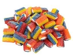 Bayside Candy Sour Licorice Rainbow Sticks