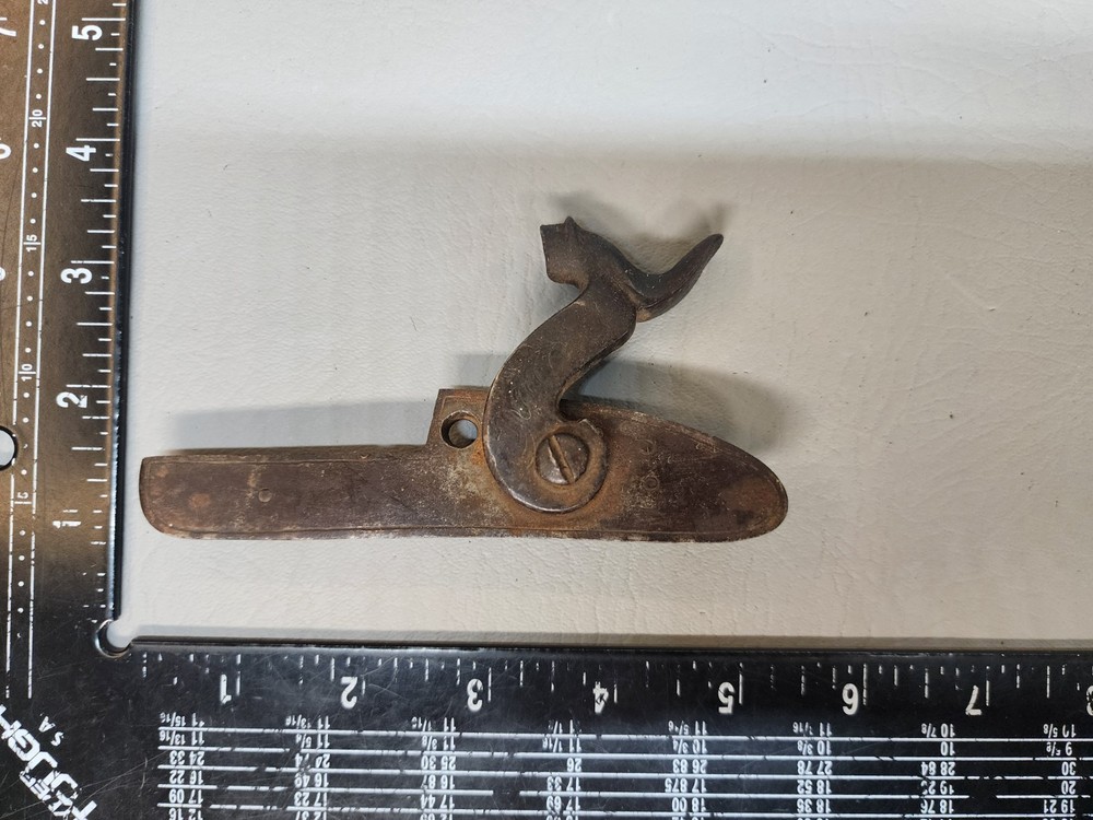 19th Percussion Lockplate Hammer Engraved Ornate