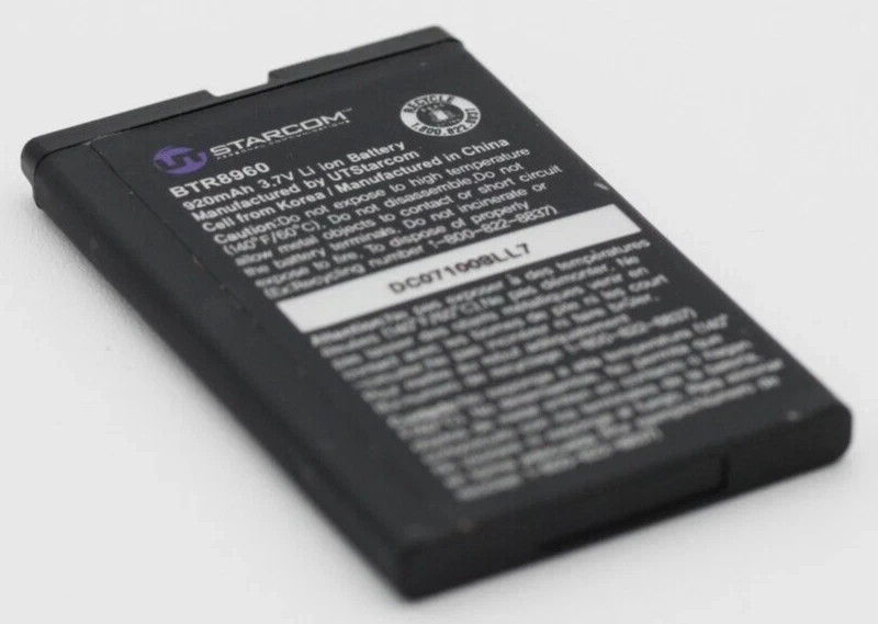 UTSTARCOM BTR8960 BATTERY USED TESTED CONDITION