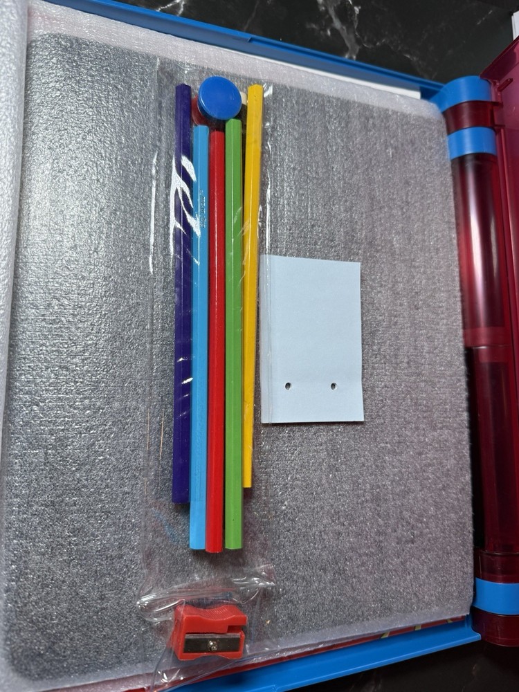 Spider-Man Digi Draw Kit Marvel Rainbow Art Tracing Set Open Box Complete