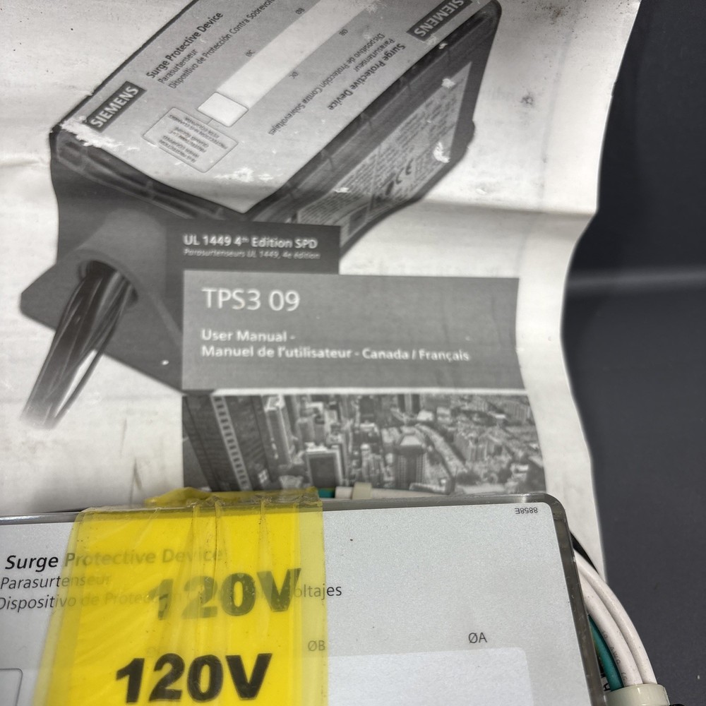 Siemens Surge Protection Device TPS3C0910000