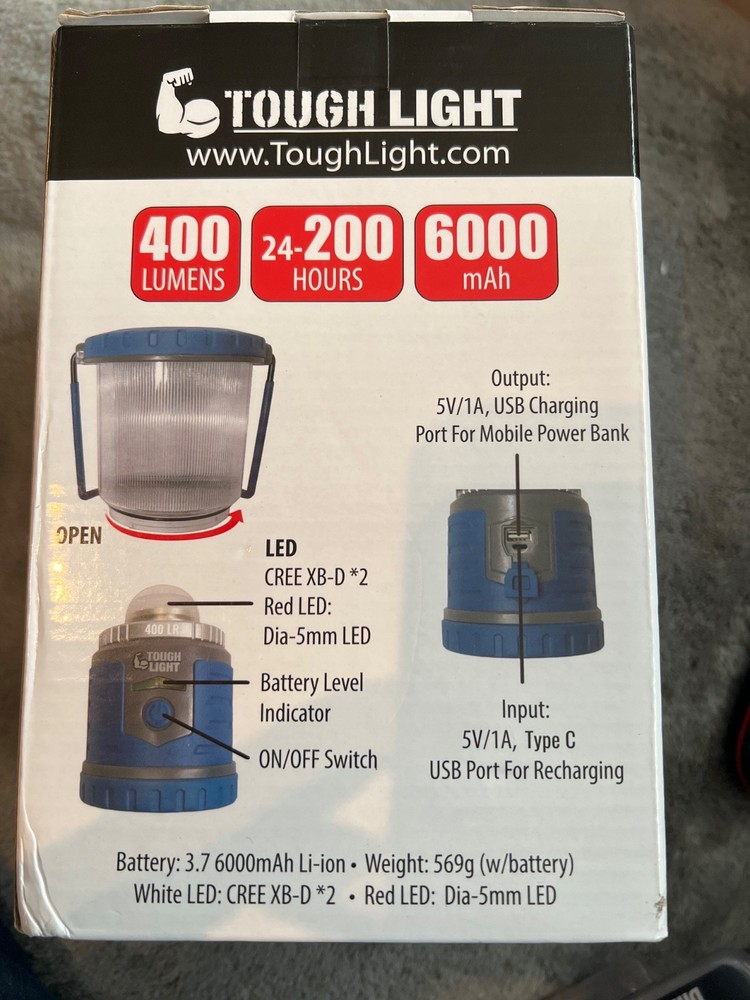 Tough Light Rechargeable LED Lantern