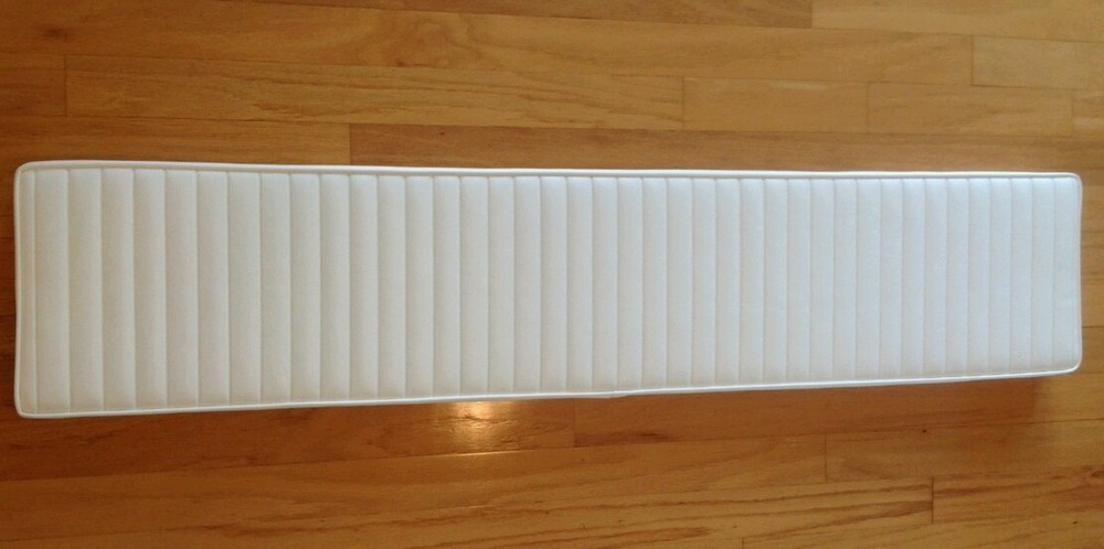 66x10x2 Custom Cushion w/6 snaps on back