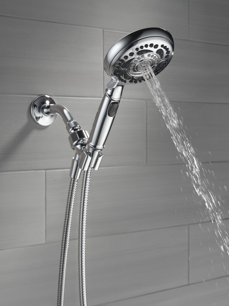 Delta 7-Setting Hand Shower in Chrome - Certified Refurbished