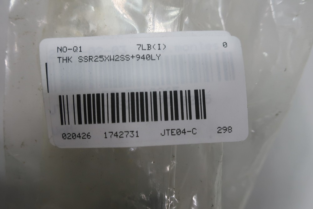 Thk SSR25XW2SS+940LY Linear Guide