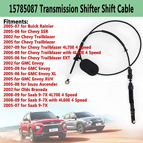 15785087 Equipment Automatic Transmission Shifter Shift Selector Cable, Auto